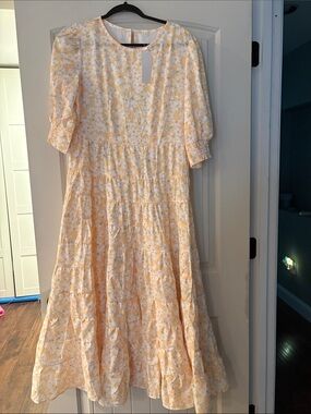 Petallush Yellow Floral Maxi Dress